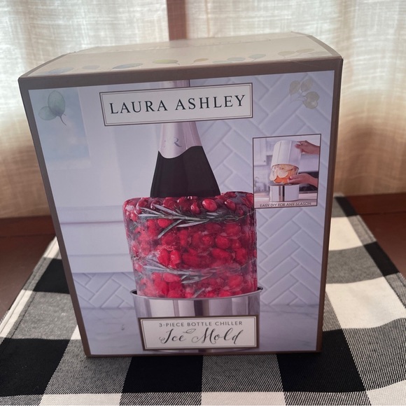 Laura Ashley Dining Entertainers 3 Piece Bottle Chiller Mold Create